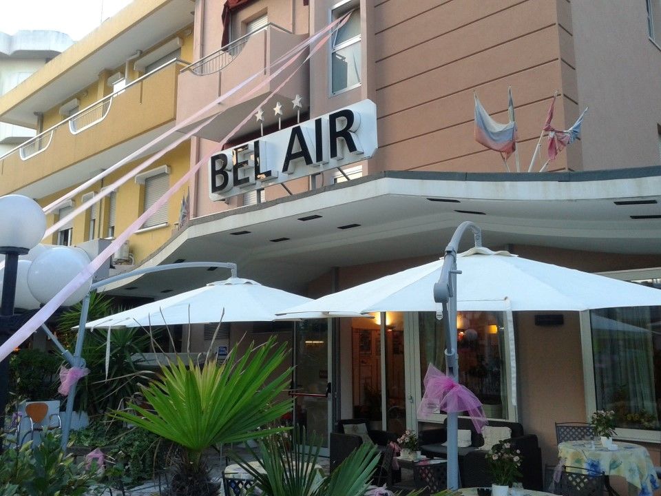 Hotel Bel Air Rivazzurra Di Rimini Exteriér fotografie